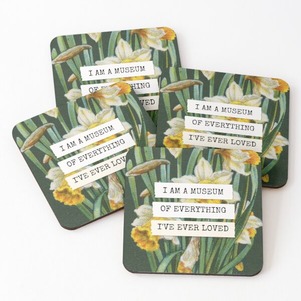 Item preview, Inspirational Collage: "I am a museum of everything I've ever loved" designed and sold by SouthPrints.