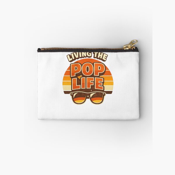 Item preview, Living the Pop Life Retro Sunset Grandpa Shirt | designed and sold by EastEndTownie.