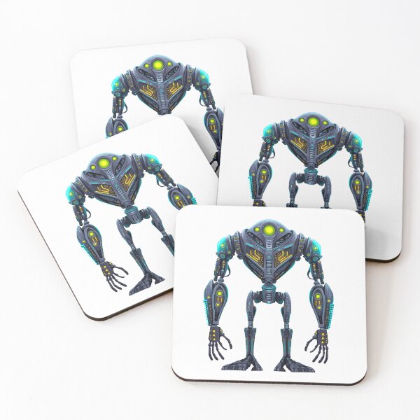 Item preview, Futuristic Security Droid Robot – Sci-Fi Guardian Character designed and sold by Xthes.