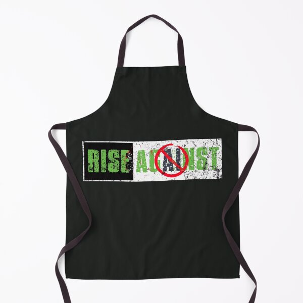Item preview, STOP AI / Anti-AI Symbol - Rise Against AI designed and sold by Frank J. Art.