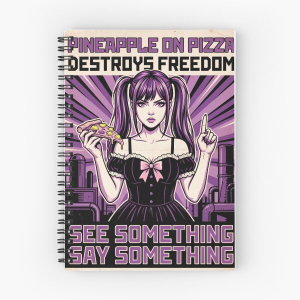 Item preview, Pineapple on Pizza Destroys Freedom designed and sold by accu-arts.
