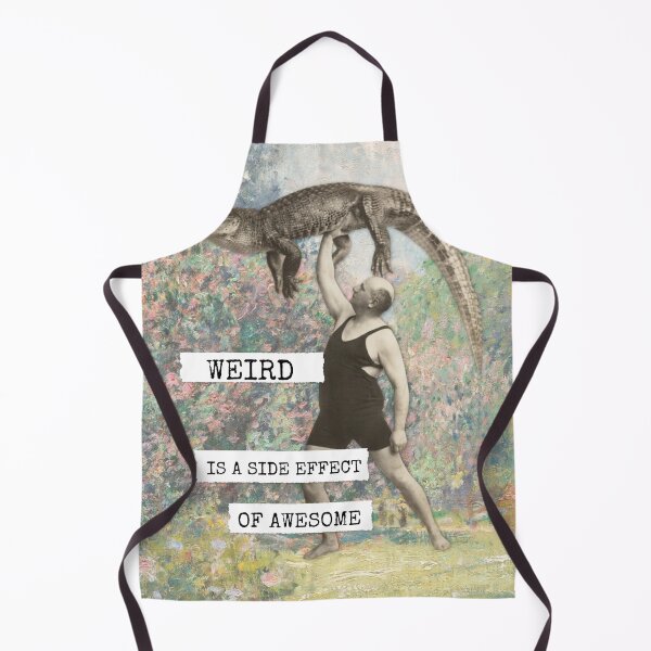 Item preview, Inspirational Collage: "Weird is a side effect of Awesome" designed and sold by SouthPrints.