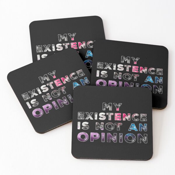Item preview, My Existence Is Not An Opinion - Genderfluid Colors designed and sold by Qweird Artistry.