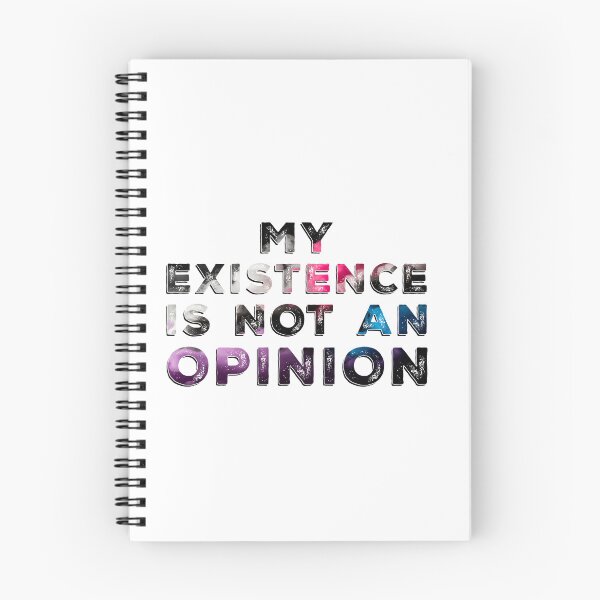 Item preview, My Existence Is Not An Opinion - Genderfluid Colors designed and sold by Qweird Artistry.