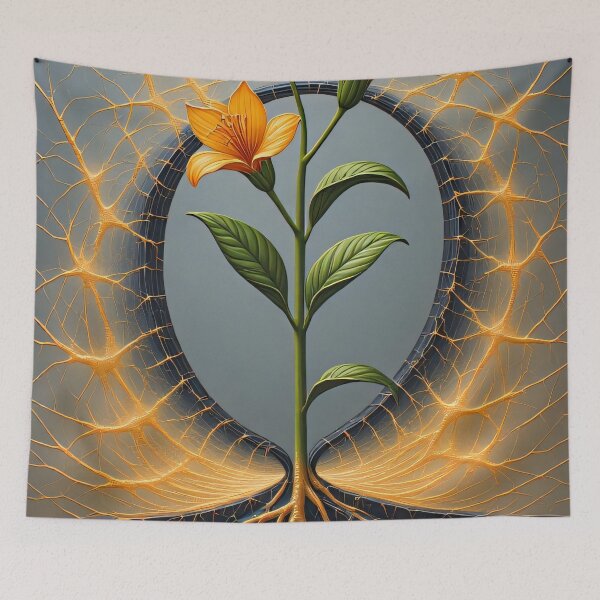 Item preview, Blooming nature, powerhouse of life designed and sold by Mianku | Für das Leben.