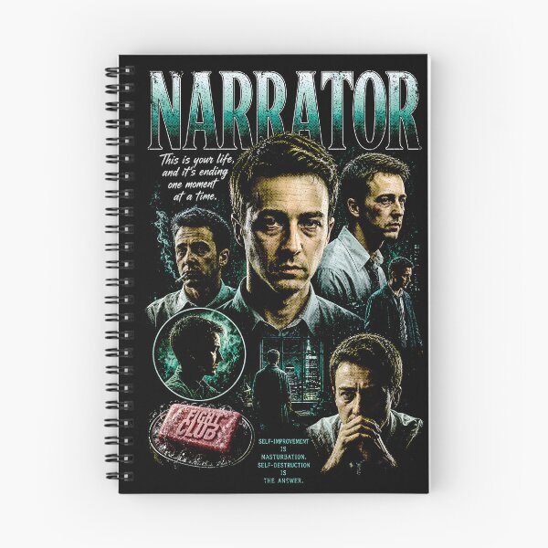 Item preview, Narrator Fight Club designed and sold by NF Designs Studio DTF.
