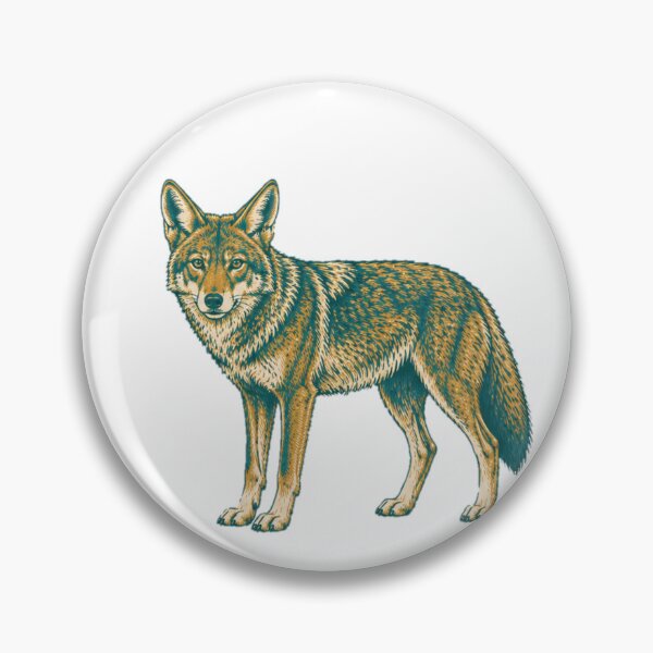 Item preview, Canyon Teal Coyote  designed and sold by TJT-GRAPHIX.