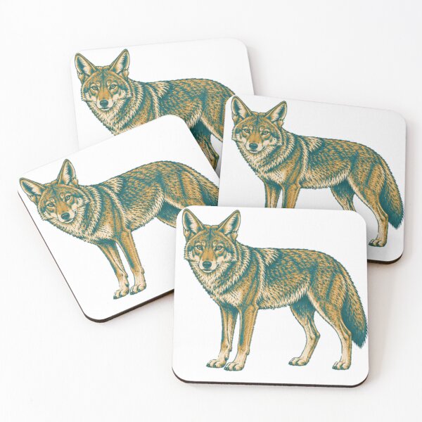 Item preview, Canyon Teal Coyote  designed and sold by TJT-GRAPHIX.