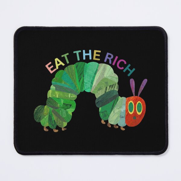 Item preview, Eat The Rich Hungry Caterpillar Retro Aesthetic designed and sold by Grace-Cop.