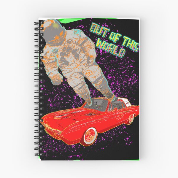 Item preview, Out of this world Classic car and astronaut designed and sold by Mark Malinowski.