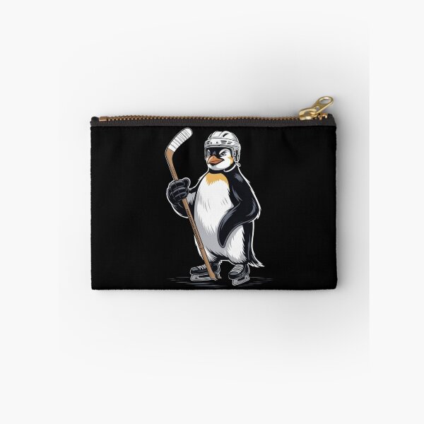 Item preview, Cool Penguin Playing Hockey Wild Animal Sport Lover designed and sold by Dabbing Turtle Designs.