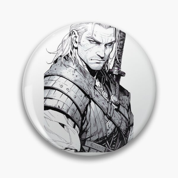 Item preview, ENDGAME White‑Haired Monster Hunter (EG324) designed and sold by Endgameco.
