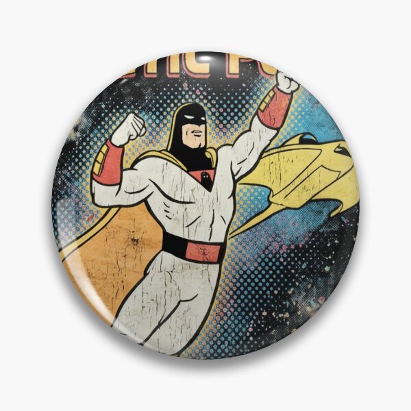 Item preview, Retro Galactic Phantom – Vintage Cosmic Superhero Art designed and sold by Thogan0416.