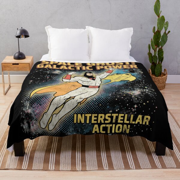 Item preview, Retro Galactic Phantom – Vintage Cosmic Superhero Art designed and sold by Thogan0416.