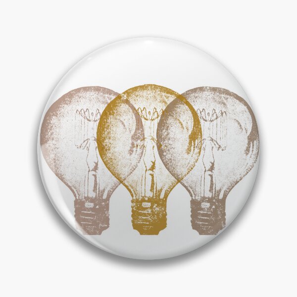 Item preview, Vintage Lightbulb Trio Retro Edison Art Idea Creative Gift designed and sold by alizye.