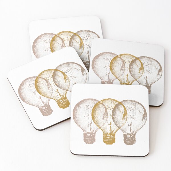 Item preview, Vintage Lightbulb Trio Retro Edison Art Idea Creative Gift designed and sold by alizye.