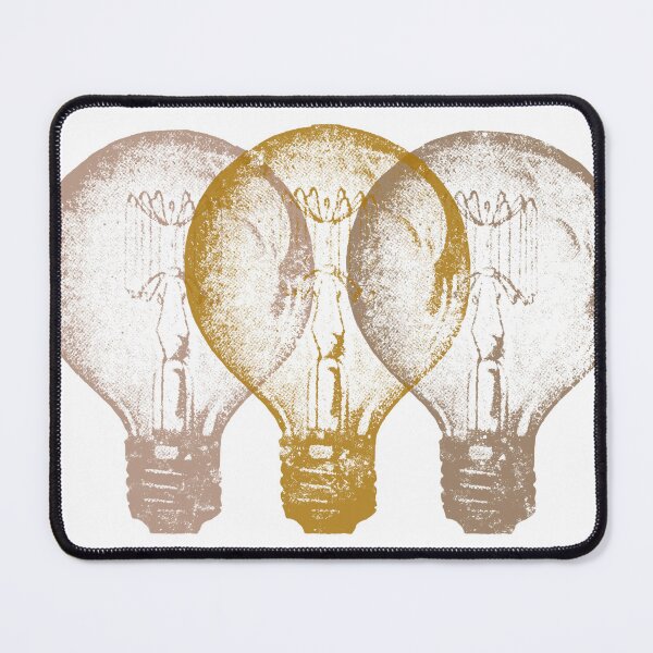 Item preview, Vintage Lightbulb Trio Retro Edison Art Idea Creative Gift designed and sold by alizye.