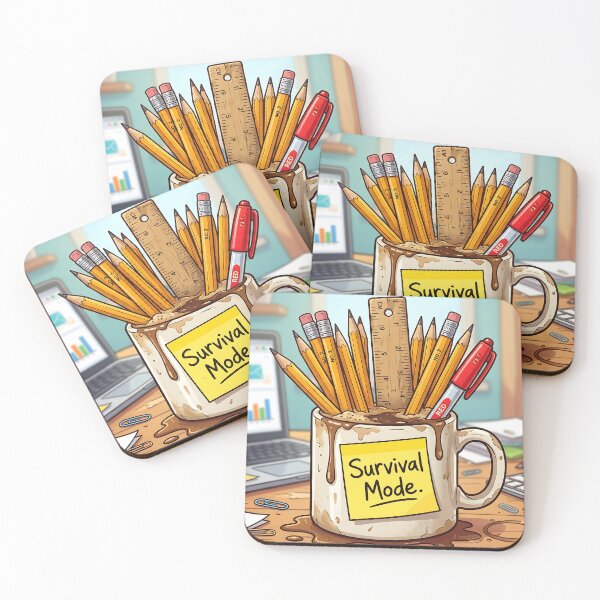 Item preview,  Off To Survive State Testing Funny Teacher Life designed and sold by MintedMinds.