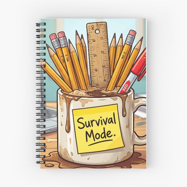 Item preview,  Off To Survive State Testing Funny Teacher Life designed and sold by MintedMinds.