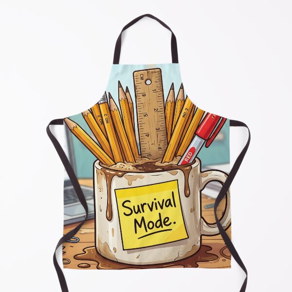 Item preview, Off To Survive State Testing Funny Teacher Life designed and sold by MintedMinds.