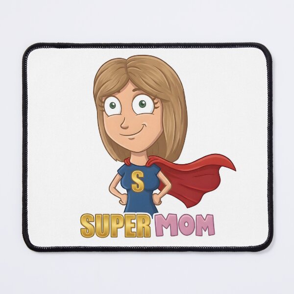 Item preview, Super Mom designed and sold by Murvel-Ink.
