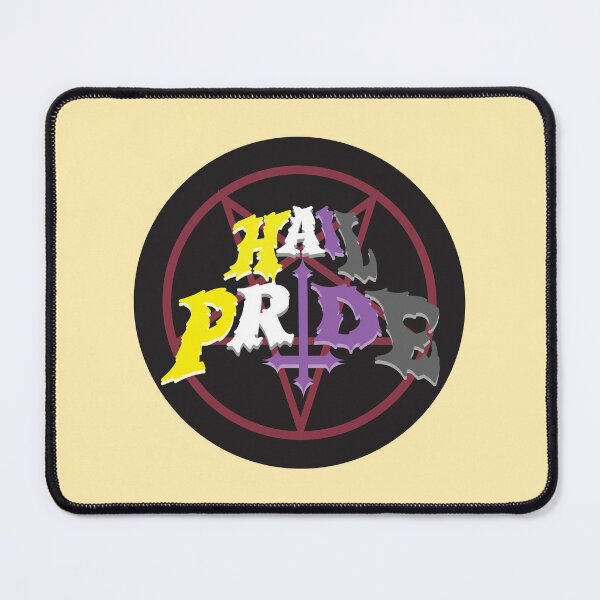 Item preview, HAIL PRIDE! (Non-Binary Flag) designed and sold by Fizzila-Cochon.