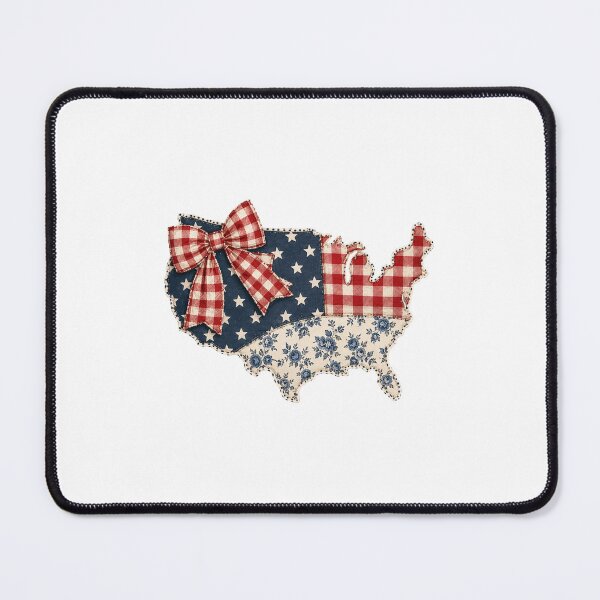 Item preview, United States America Patriot Holiday Quilt designed and sold by FormalDehyena.