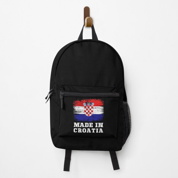 Item preview, Retro Made in Croatia Flag - Distressed Croatian Heritage designed and sold by Dmetalx Art Apparel.