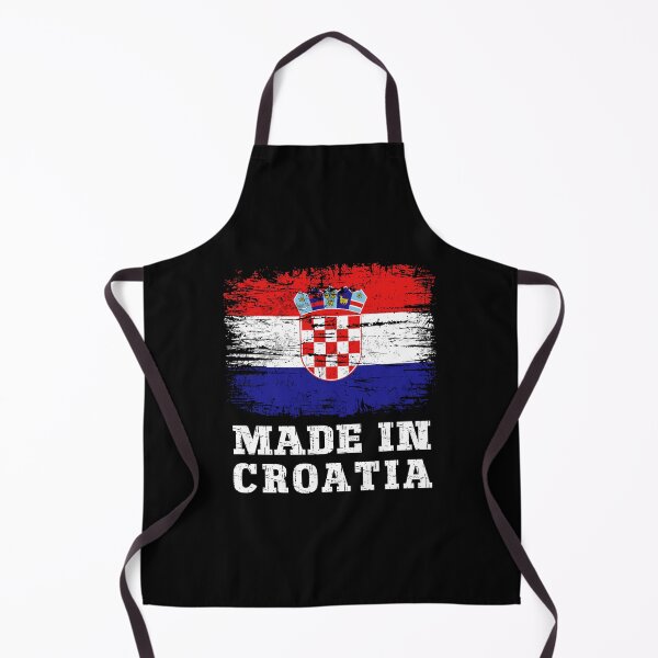 Item preview, Retro Made in Croatia Flag - Distressed Croatian Heritage designed and sold by Dmetalx Art Apparel.