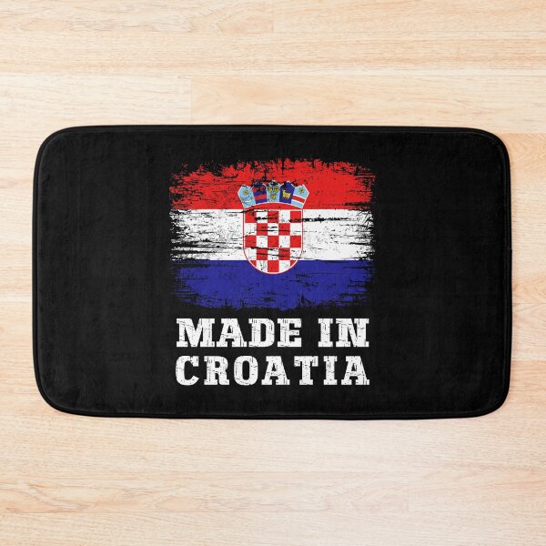 Item preview, Retro Made in Croatia Flag - Distressed Croatian Heritage designed and sold by Dmetalx Art Apparel.