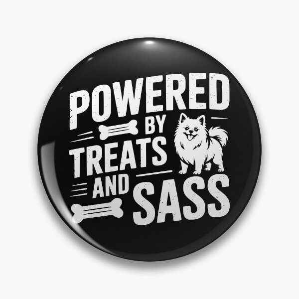Item preview, Powered By Treats And Sass designed and sold by theartfulaspie.