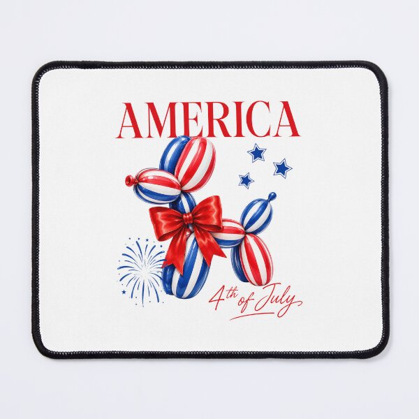 Item preview, America 4th Of July Patriotic Balloon Dog Independence Day Celebration designed and sold by FormalDehyena.
