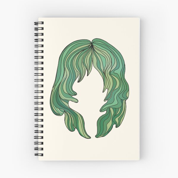 Item preview, Groovy Forest Green Mermaid Hair Silhouette designed and sold by Karin Taylor.