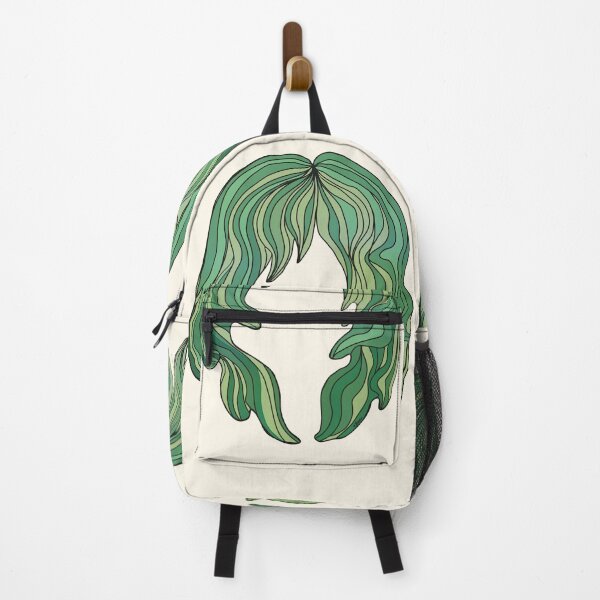 Item preview, Groovy Forest Green Mermaid Hair Silhouette designed and sold by Karin Taylor.