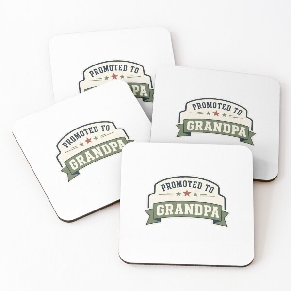 Item preview, Promoted to Grandpa Retro Badge designed and sold by EastEndTownie.