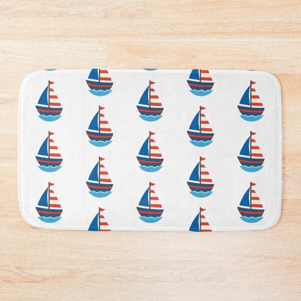 Item preview, Cute Little Sailboat Ocean Cartoon designed and sold by Anne97s.
