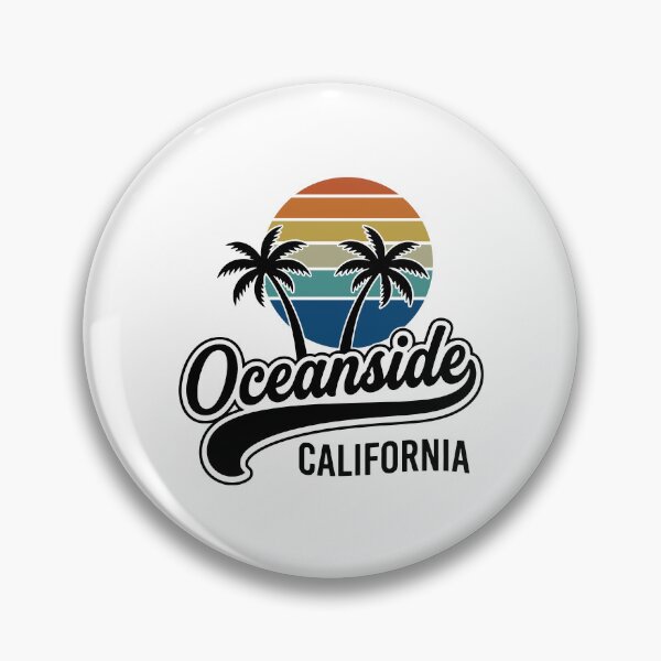 Item preview, Monterey California Palm Trees Souvenir Retro Sunset designed and sold by gunaone-design.