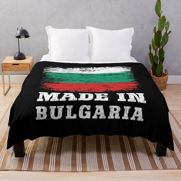Item preview, Retro Made in Bulgaria Flag - Distressed Bulgarian Heritage designed and sold by Dmetalx Art Apparel.