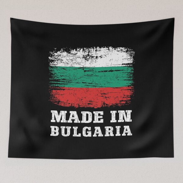 Item preview, Retro Made in Bulgaria Flag - Distressed Bulgarian Heritage designed and sold by Dmetalx Art Apparel.