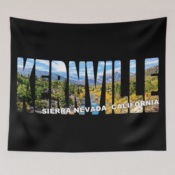 Item preview, KERNVILLE Sierra Nevada California - Fall Kern River on a Beautiful Sunny Day designed and sold by Adam Gormley.