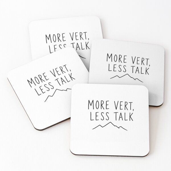 Item preview, More Vert Less Talk | Trail Running Design designed and sold by Earn Your View Trail Company.