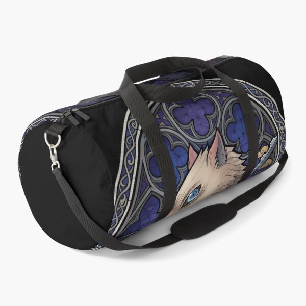 Item preview, Inosuke Hashibira Demon Slayer Boar Mask Gothic Stained Glass designed and sold by mildaclairmo.