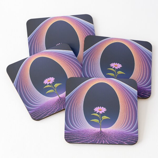 Item preview, Flower grows under rainbow gate, roots glow designed and sold by Mianku | Für das Leben.