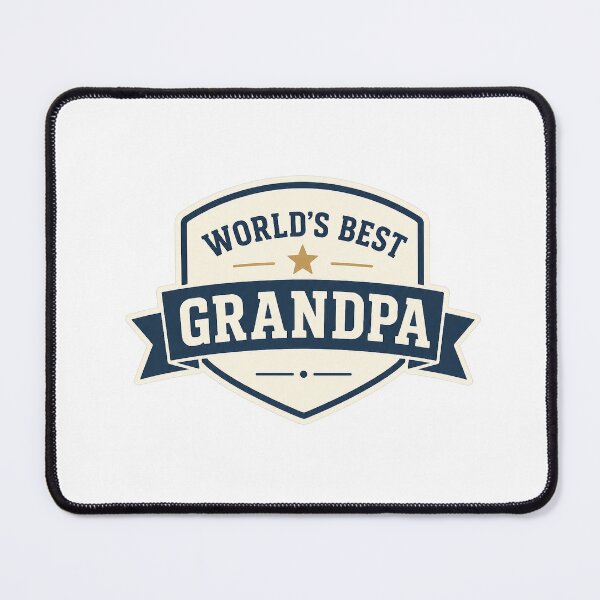Item preview, World's Best Grandpa Vintage Badge designed and sold by EastEndTownie.