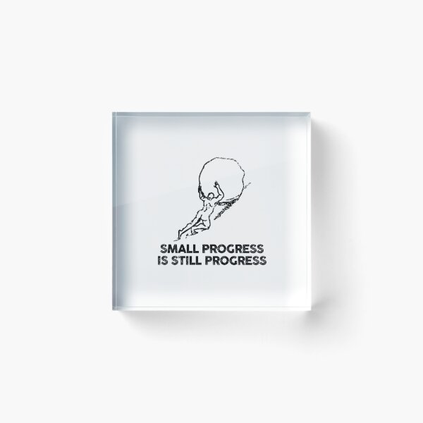 Item preview, small progress is still progress (mental health) designed and sold by remerasnerdas.