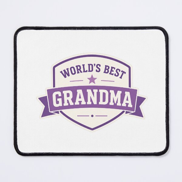 Item preview, World's Best Grandma Vintage Badge designed and sold by EastEndTownie.