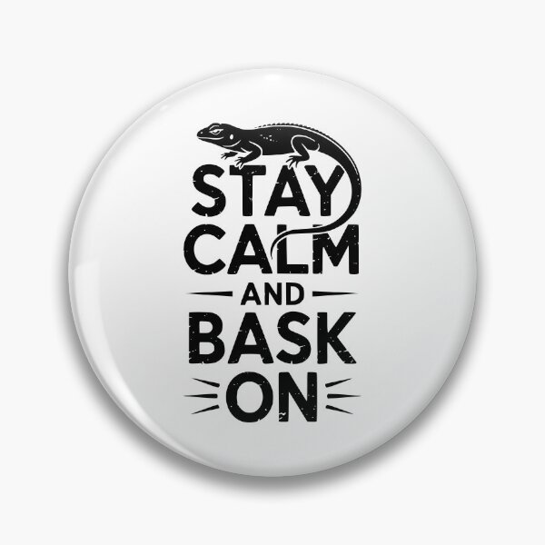 Item preview, Stay Calm And Bask On designed and sold by theartfulaspie.
