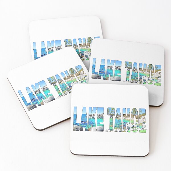 Item preview, LAKE TAHOE California/Nevada - USA Beautiful Sunny Day designed and sold by Adam Gormley.