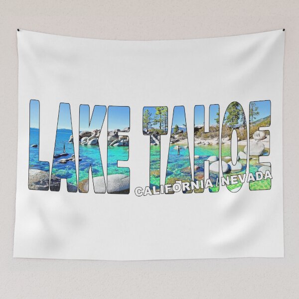 Item preview, LAKE TAHOE California/Nevada - USA Beautiful Sunny Day designed and sold by Adam Gormley.