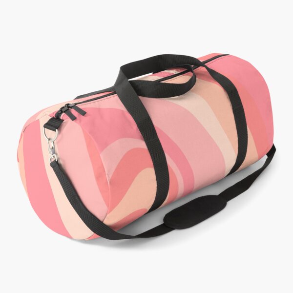Item preview, Groovy Retro Modern Abstract New Groove Swirl Pattern in Blush Pink Tones designed and sold by kierkegaard.